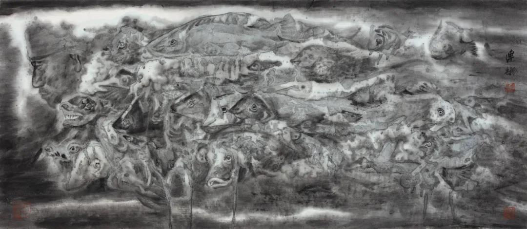 展讯 | 大道不孤——中国国家画院中青年艺术家邀请展：凝雲造夢 · 纪连彬水墨艺术展-图片6