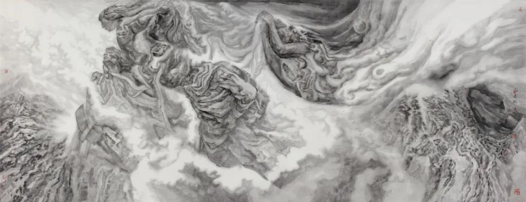 展讯 | 大道不孤——中国国家画院中青年艺术家邀请展：凝雲造夢 · 纪连彬水墨艺术展-图片2