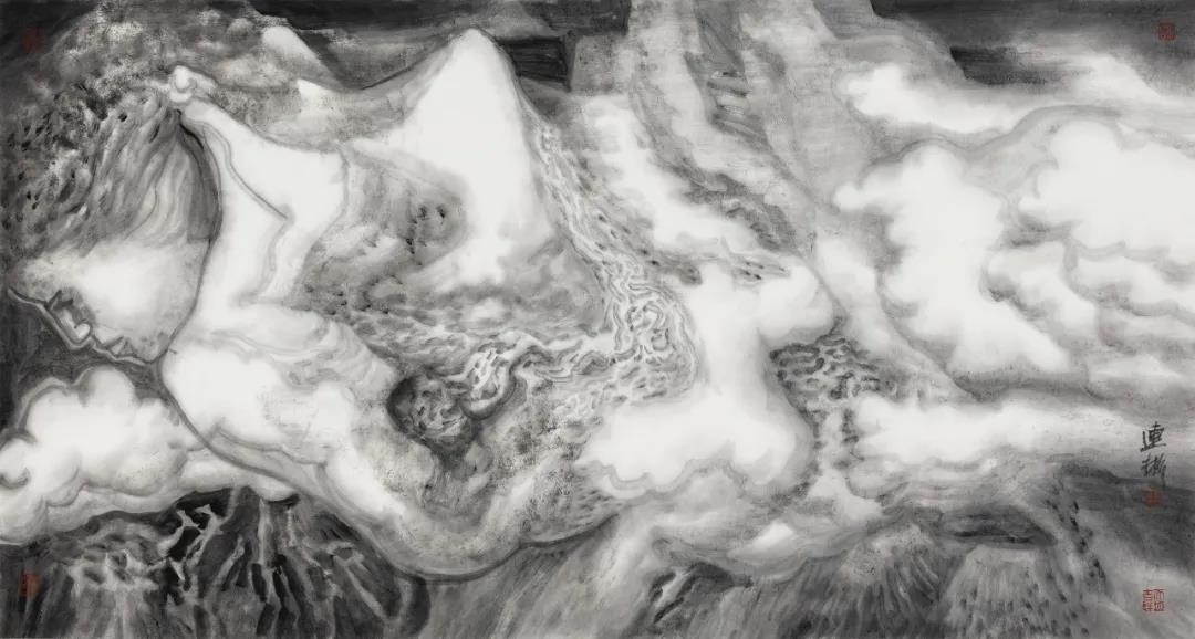 展讯 | 大道不孤——中国国家画院中青年艺术家邀请展：凝雲造夢 · 纪连彬水墨艺术展-图片4