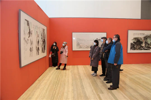 1baaaedf7ccb42b5a6efc4d84af37f02 庆祝中国国家画院成立四十周年 | 天下大同——中国国家画院研究员国风堂雅集美术作品展开幕式在京举办-图片9