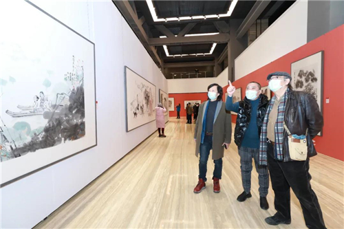 20d47a61b4484842bd33c5e959d03b9d 庆祝中国国家画院成立四十周年 | 天下大同——中国国家画院研究员国风堂雅集美术作品展开幕式在京举办-图片9