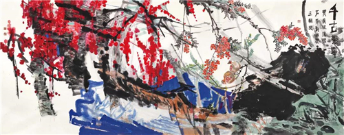 30e056e34db047479ee5301b59178256 庆祝中国国家画院成立四十周年 | 天下大同——中国国家画院研究员国风堂雅集美术作品展开幕式在京举办-图片14