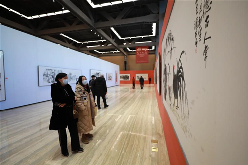 4c18a2341ac44a6995fdc4ab21f6e7d9 庆祝中国国家画院成立四十周年 | 天下大同——中国国家画院研究员国风堂雅集美术作品展开幕式在京举办-图片10