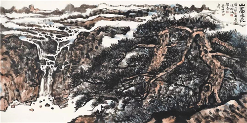 5264e979d578468aaa77e2d0045cf59b 庆祝中国国家画院成立四十周年 | 天下大同——中国国家画院研究员国风堂雅集美术作品展开幕式在京举办-图片17