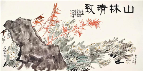 7639352a5a254fa88b9f16ae7cb43e4e 庆祝中国国家画院成立四十周年 | 天下大同——中国国家画院研究员国风堂雅集美术作品展开幕式在京举办-图片18