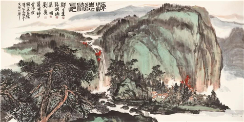 77715bed8c0441e588fe2c5e70ba1110 庆祝中国国家画院成立四十周年 | 天下大同——中国国家画院研究员国风堂雅集美术作品展开幕式在京举办-图片21