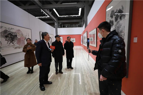 89f34d59027c412fa6a3e26a09af6392 庆祝中国国家画院成立四十周年 | 天下大同——中国国家画院研究员国风堂雅集美术作品展开幕式在京举办-图片11