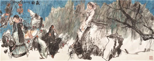 ff94c7956b4944af8b2b1dc2cb33ee43 庆祝中国国家画院成立四十周年 | 天下大同——中国国家画院研究员国风堂雅集美术作品展开幕式在京举办-图片22