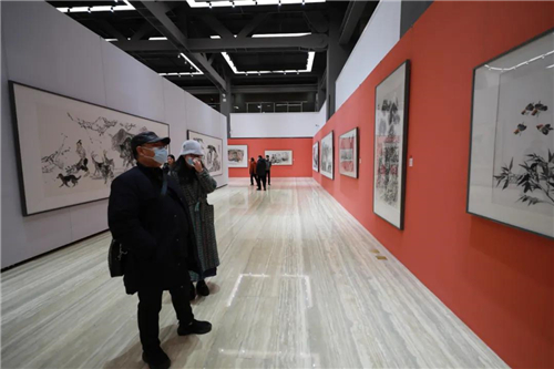 ffd3492fe706427cb1af1a33580c3d0e 庆祝中国国家画院成立四十周年 | 天下大同——中国国家画院研究员国风堂雅集美术作品展开幕式在京举办-图片11