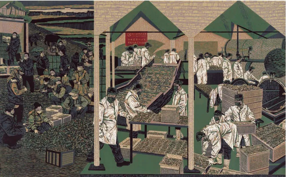 2e52bf33966c44eaaf33b7cfc423558d 第七届全国画院美术作品展览|中国画、油画、版画、雕塑“特邀作品”选登-图片66