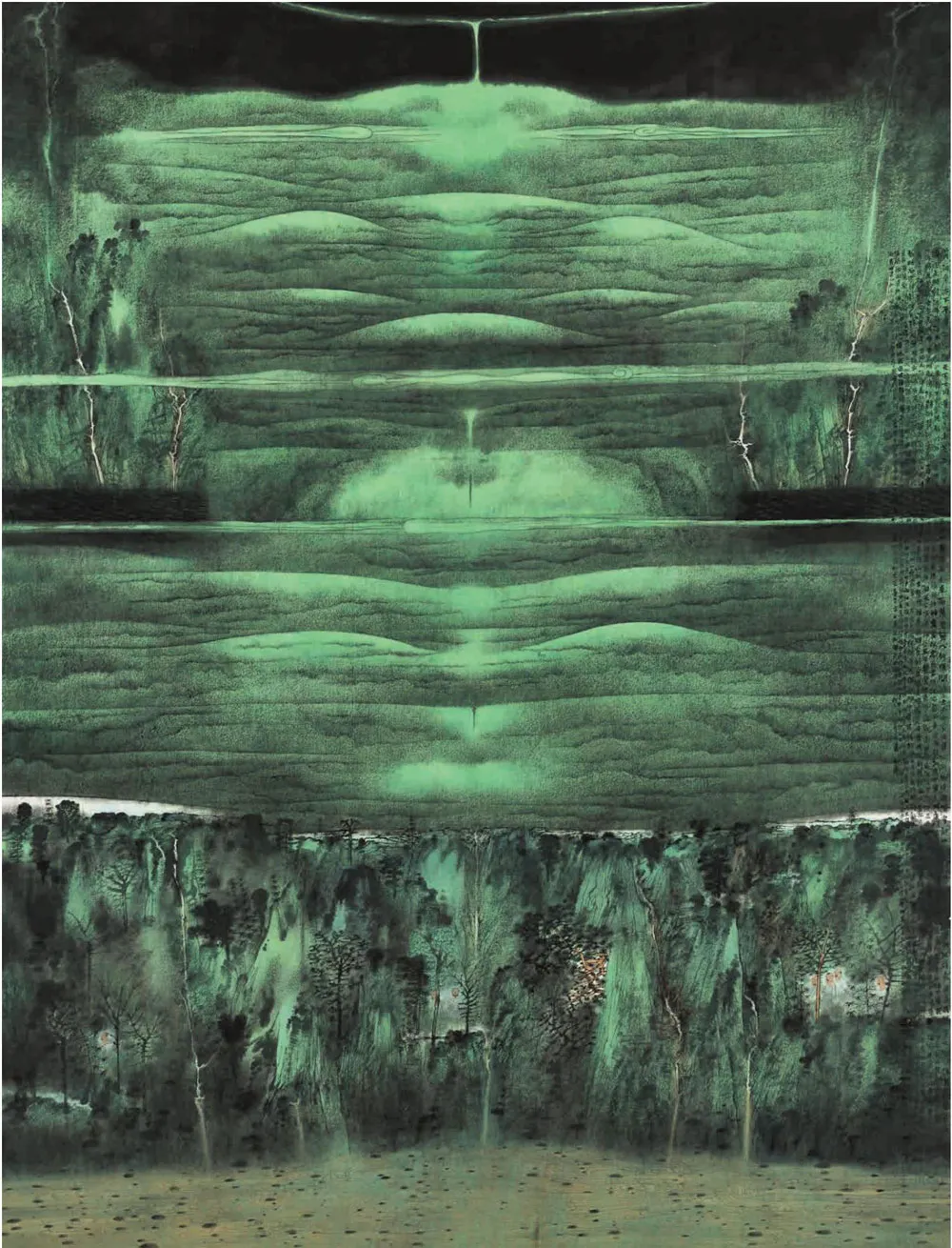 57286cad934b45f6b9a67a853e52b1dd 第七届全国画院美术作品展览|中国画、油画、版画、雕塑“特邀作品”选登-图片42