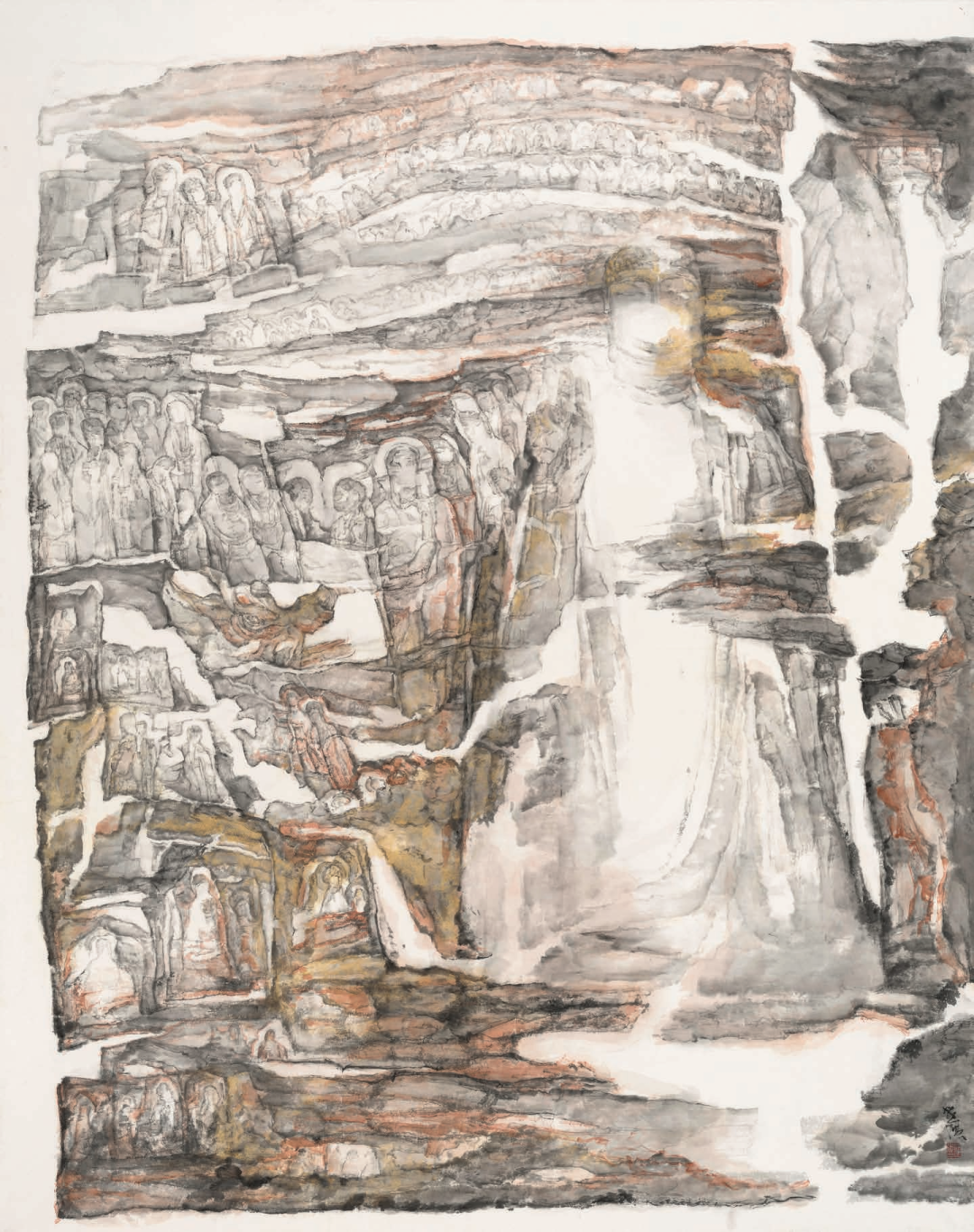66f702aae62d4975a9d03edd8f447c4a 第七届全国画院美术作品展览|中国画-入选作品选登(一)-图片19