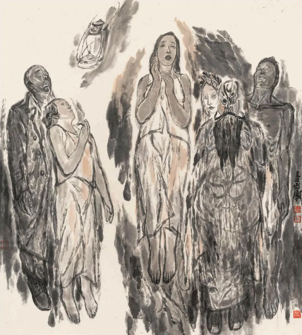 6d5ac4e3e6274ddc8bdef7fc46a38247 第七届全国画院美术作品展览|中国画、油画、版画、雕塑“特邀作品”选登-图片35