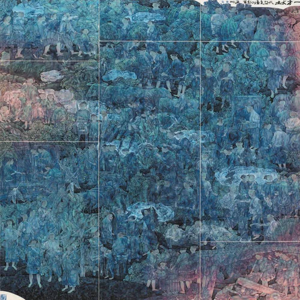 7f04381389bd47f9a2f448fb96908342 第七届全国画院美术作品展览|中国画、油画、版画、雕塑“特邀作品”选登-图片37