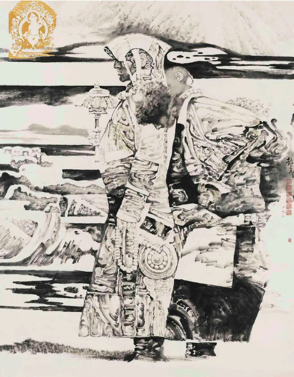 7fec3a1590944d40be68c3e3fbf089ed 第七届全国画院美术作品展览|中国画、油画、版画、雕塑“特邀作品”选登-图片22