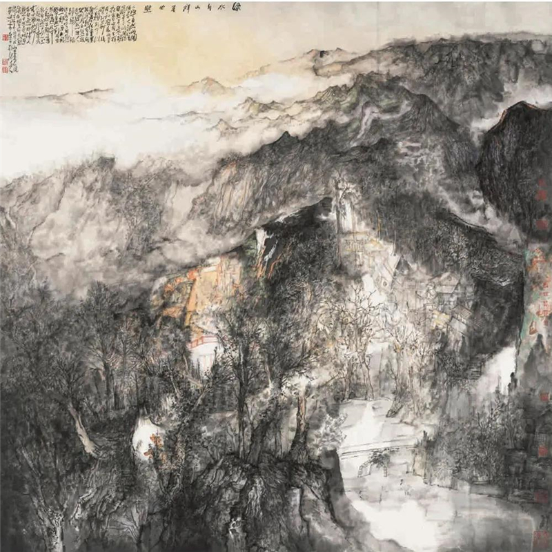 第七届全国画院美术作品展览｜中国画-晋京作品选登-图片47