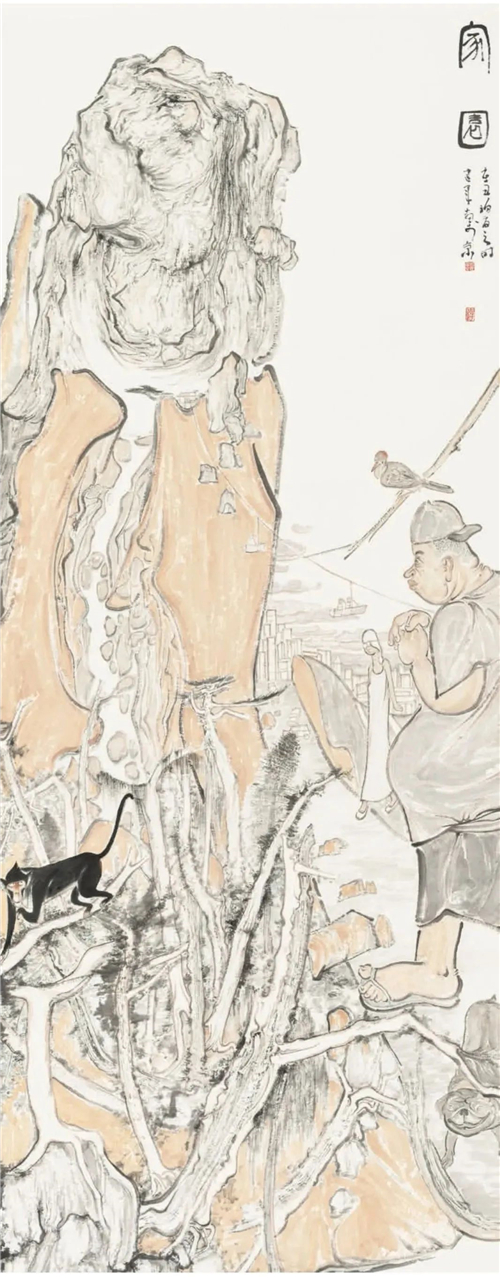 8e398c30dd7c4449a15fe28f77b205bf 第七届全国画院美术作品展览|中国画-入选作品选登(四)-图片15