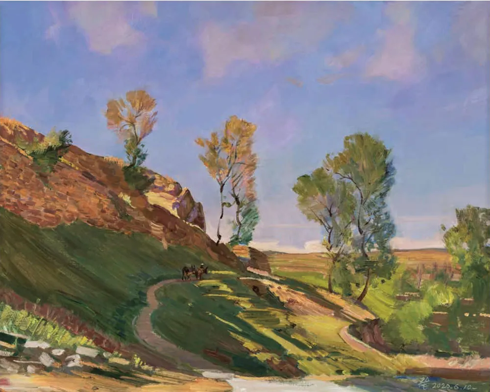 9f817c87f9ef46bba14fd02a928fa5e5 第七届全国画院美术作品展览|中国画、油画、版画、雕塑“特邀作品”选登-图片53