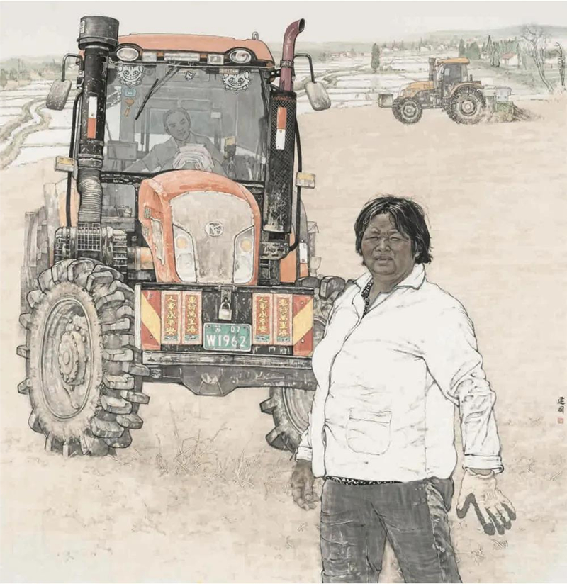 第七届全国画院美术作品展览｜中国画-晋京作品选登-图片53