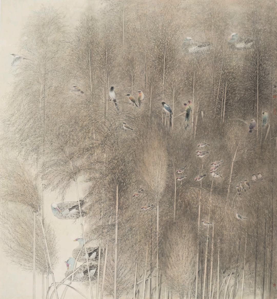 c2963b4afc274b09972bf4d23ea5859d 第七届全国画院美术作品展览|中国画-入选作品选登(一)-图片2