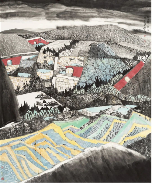cf35bb1c67734d73b2c10cbb1f30db4e 第七届全国画院美术作品展览|中国画-入选作品选登(三)-图片3