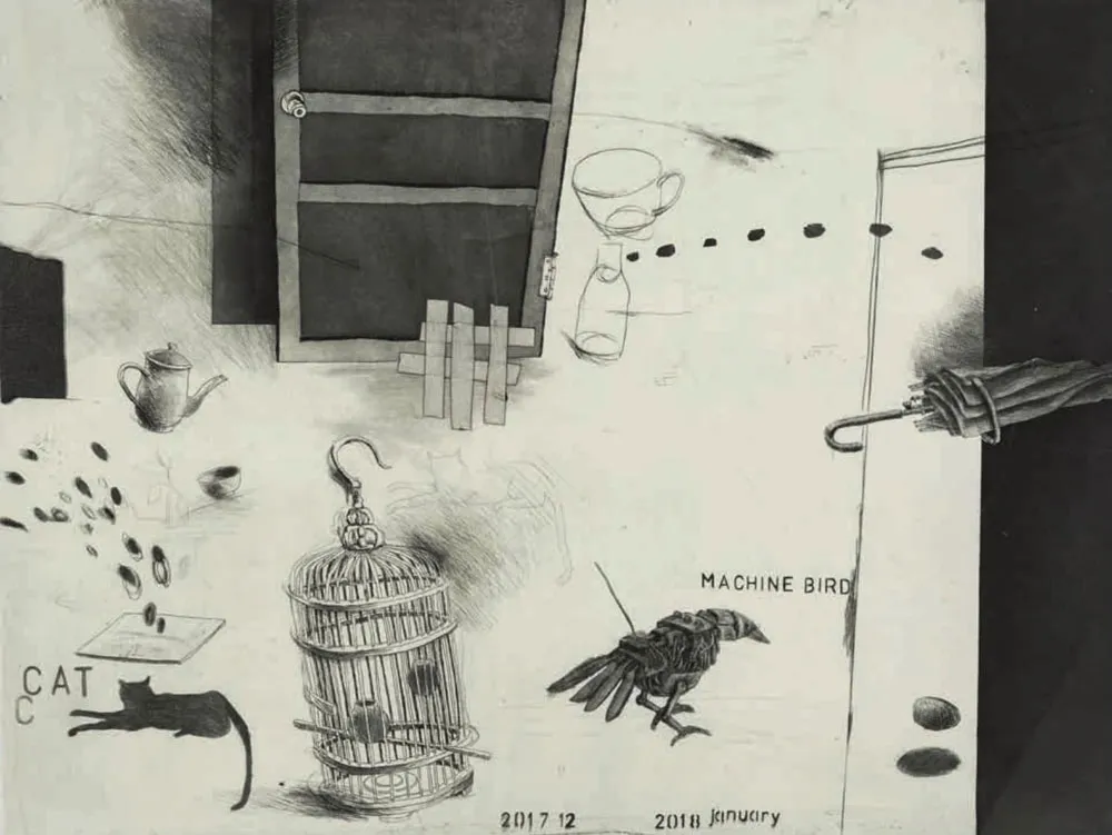 ecafa3a874ae40f7bd366631c7d2e564 第七届全国画院美术作品展览|中国画、油画、版画、雕塑“特邀作品”选登-图片65