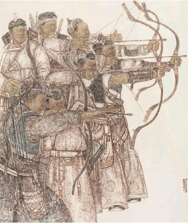 第七届全国画院美术作品展览｜中国画-晋京作品选登-图片36