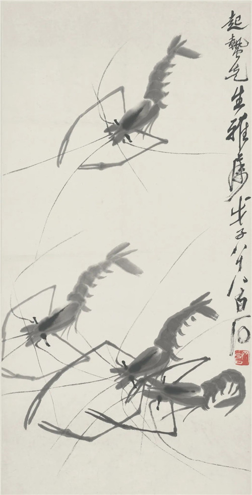2022042800043085 人文阅读|苦把流光换画禅——齐白石笔下的鱼虾-图片1