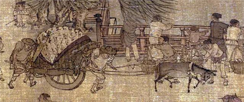 9a2c34c9c22643fa8f1bcd6533a495dd 中国美术报·名画背后 | 余辉:揭开张择端《清明上河图》的画外之意-图片6