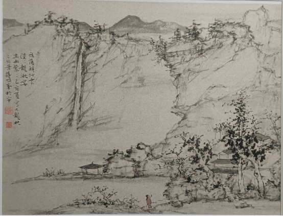 1858d1ce39af4754b7e262ffe2b37ed0 蒋旭峰“率真淳厚”山水画展在东钱湖举行-图片4