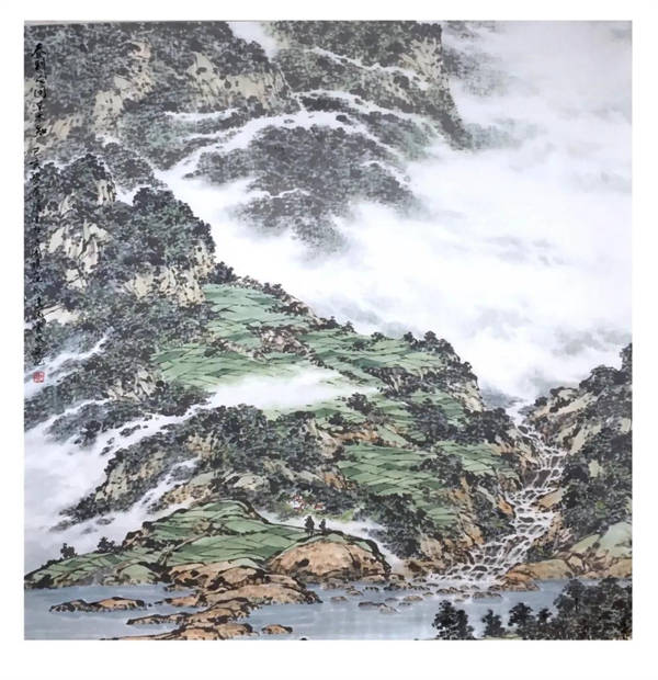 b3d2f-2783e51df9394342b4316c620d854429 滇山云水,彩墨蕴生机–访著名山水画家周璞-图片3