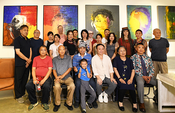 左晋《游走的微尘》个人画展在北京开展-图片10